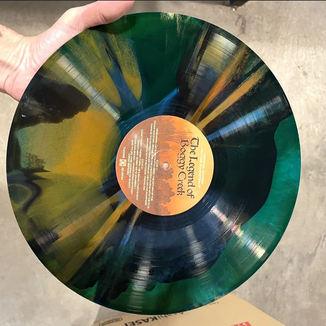 The Legend of Boggy Creek (1972) 2XLP OST — Terror Vision Records